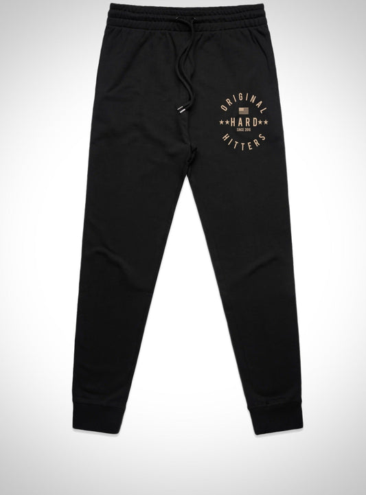 Jet Black Joggers